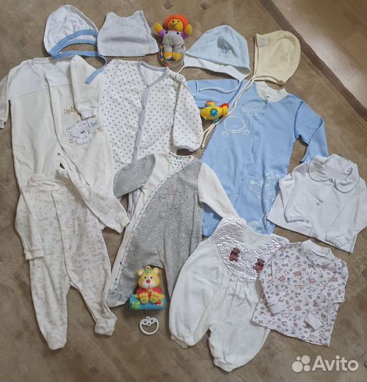Детские вещи пакетом на мальчика 62 68