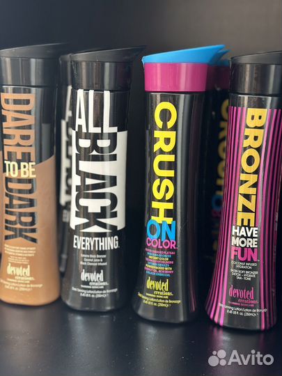 Профессиональный крем для загара в солярии Devoted