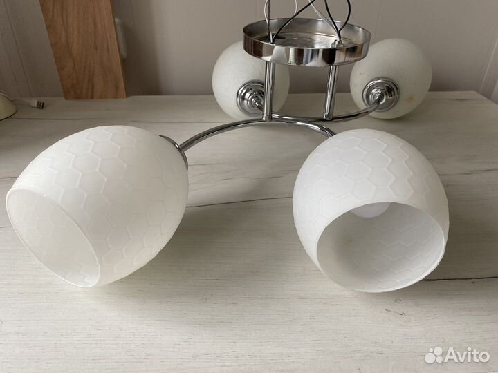 Люстра потолочная бу