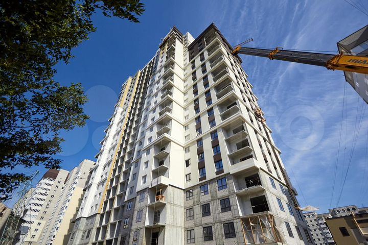 1-к. квартира, 45,9 м², 3/25 эт.