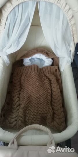 Конверт на выписку вязаный