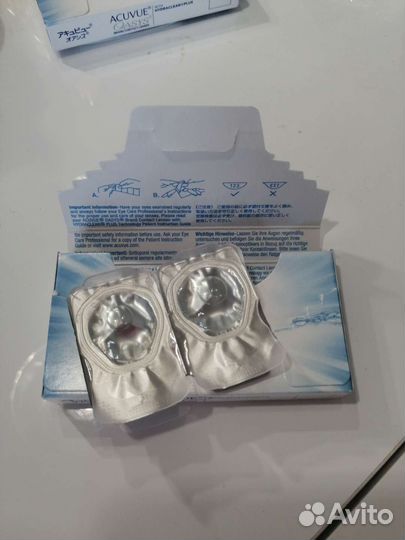 Линзы контактные acuvue oasys -3,5