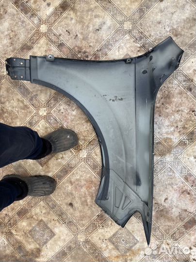 Крыло Ауди Q7 левое переднее