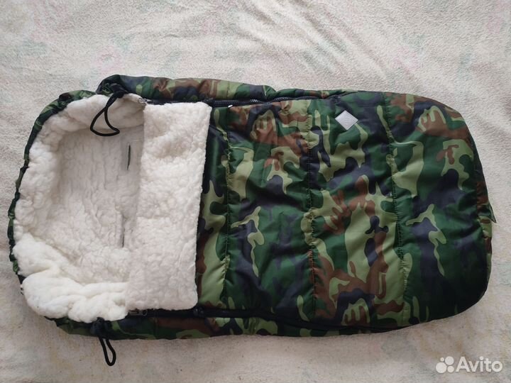 Конверт зимний на овчине