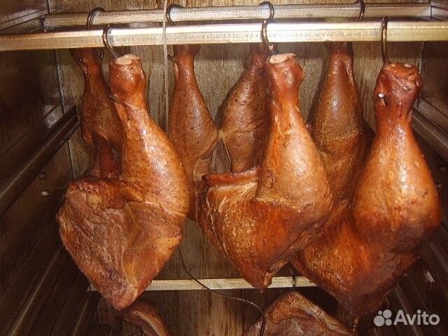 Коптильня/аппарат копчения 4 в 1 на 200 литров