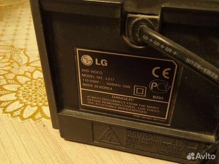 Видеомагнитофон LG