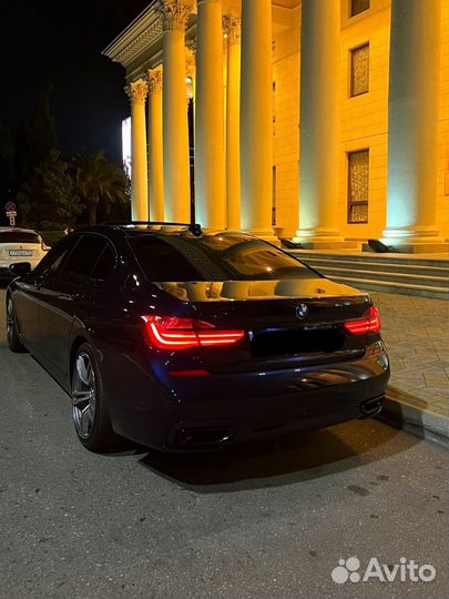 Аренда на Свадьбу BMW 7 long с водителем