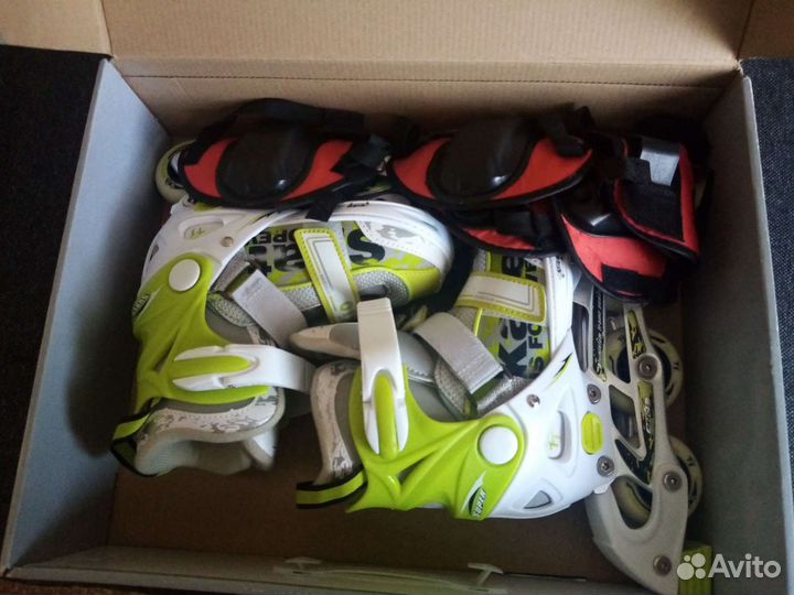 Раздвижные роликовые коньки