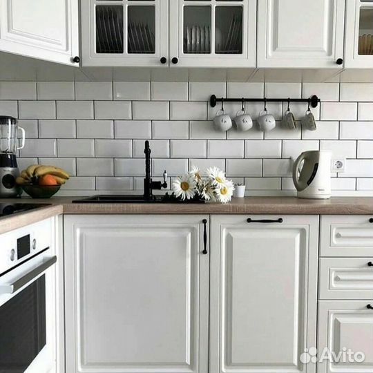 Классическая белая кухня