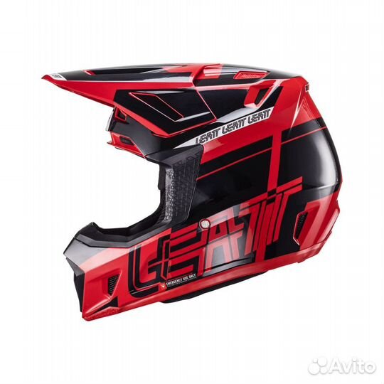 Мотошлем Leatt Moto 7.5 Helmet Kit (Red, XXL, 202