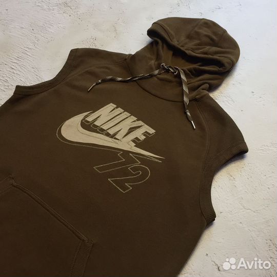 Худи безрукавка/жилетка Nike 72 vintage оригинал