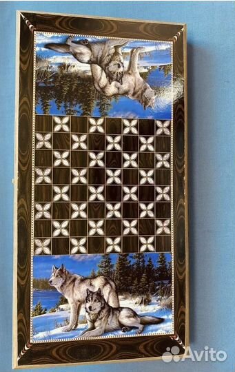 Нарды шашки 50 см * 25 см