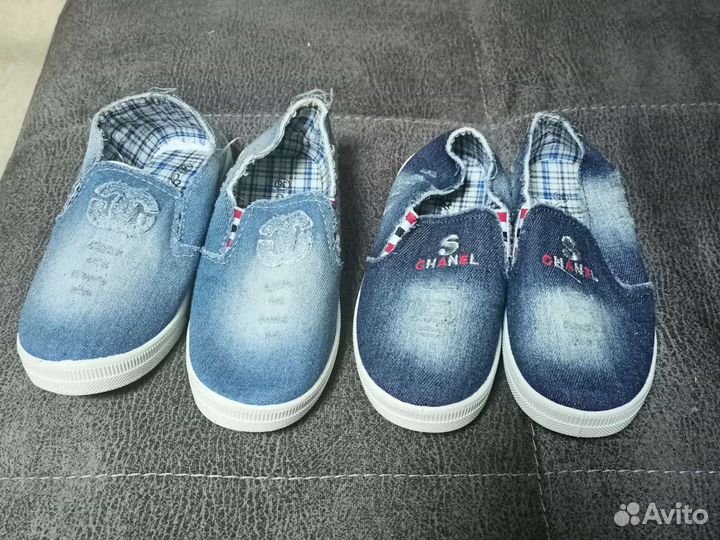 Джинсовые кроссовки