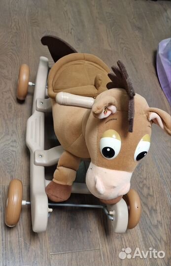 Детская Лошадка качалка 2 в 1