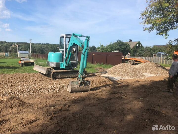 Услуги мини экскаватора