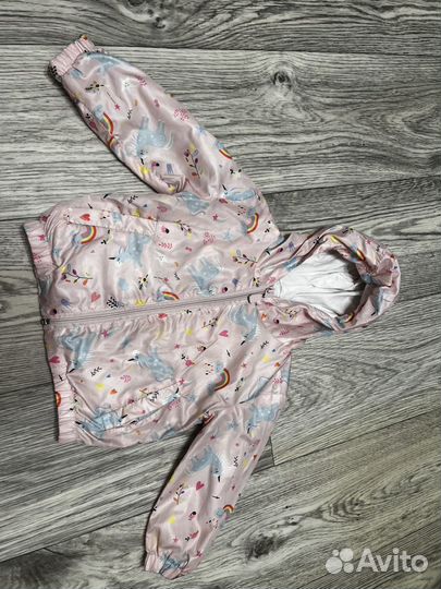 Ветровка для девочки 80