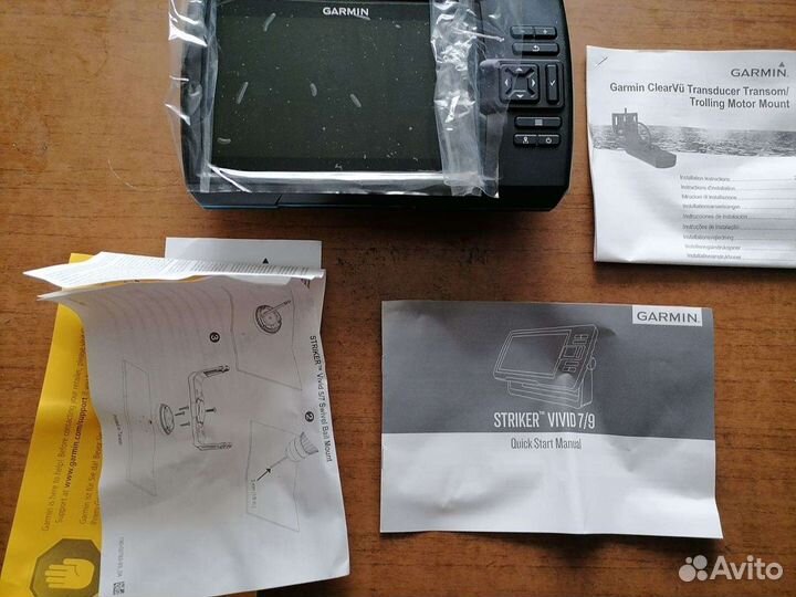 Эхолот Garmin Striker Vivid 7sv с датчиком GT 52