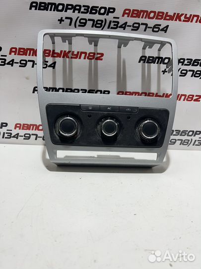 Блок управления печкой skoda octavia A5