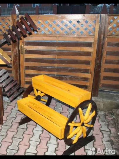 Садовая мебель из дерева