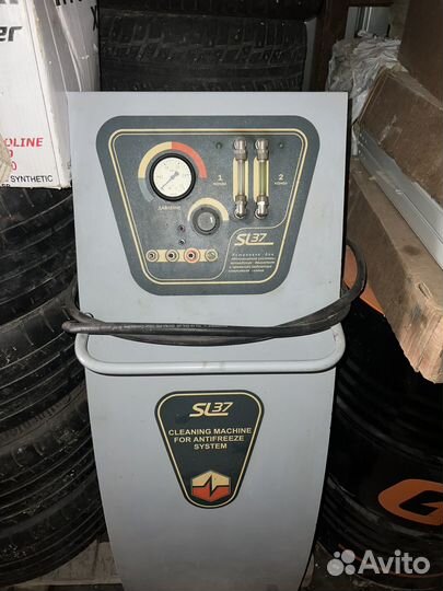 Аппарат для замены и промывки системы охлажления