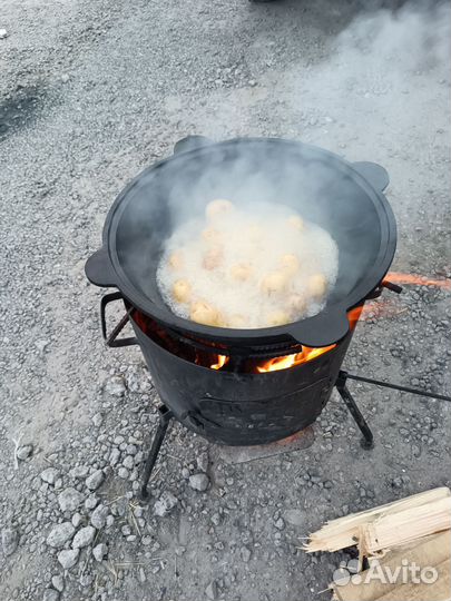 Казаны-чугунные, казаны-узбекские