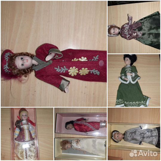 Куклы фарфоровые дамы эпохи