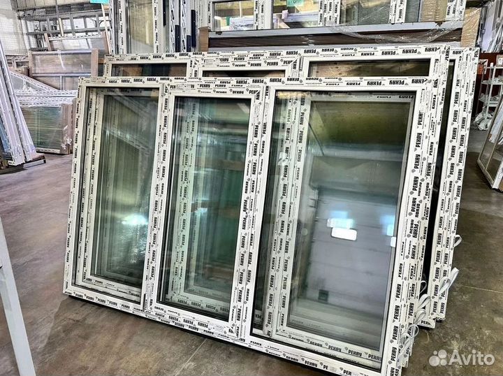 Окна рехау под ключ / остекление балконов под ключ