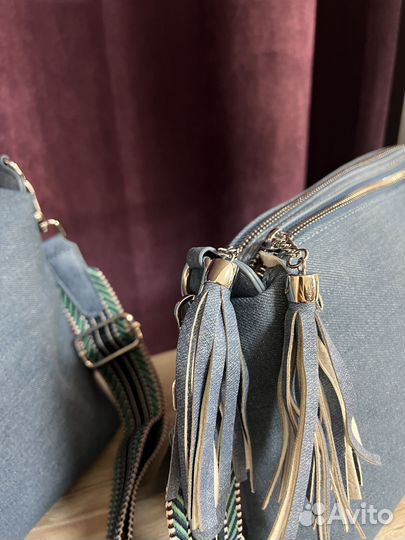 Сумка женская джинсовая