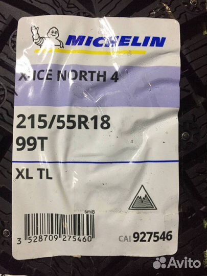 Michelin X-Ice North 4 215/55 R18 99T