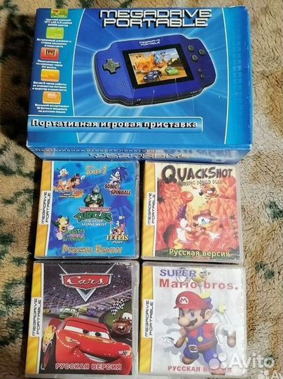 Картриджи /игры на приставку megadrive portable