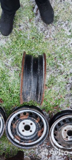 Диски r14 штамповка 4 100