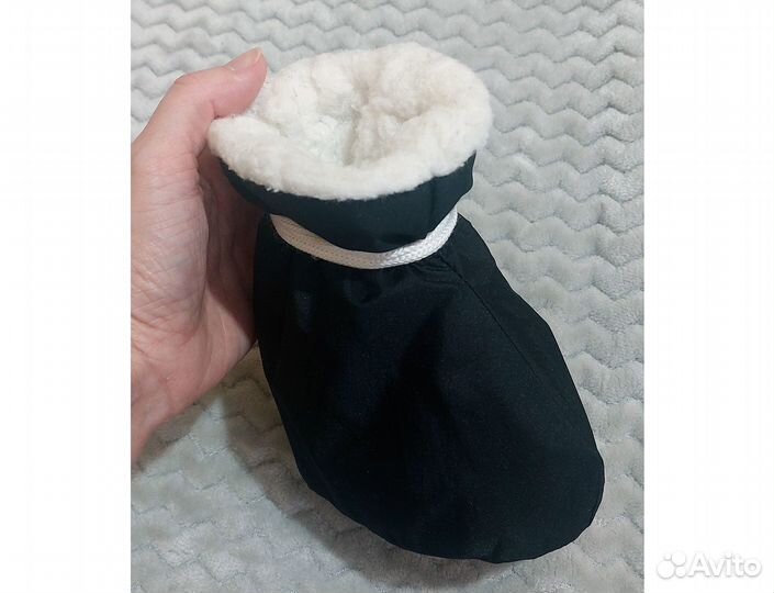 Пинетки зимние до 8 мес