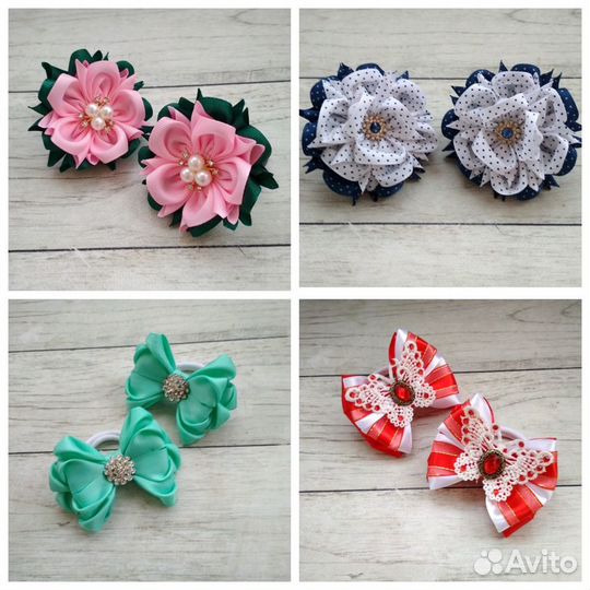 Бантики из лент