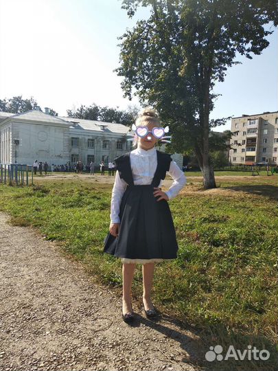 Школьная форма сарафан