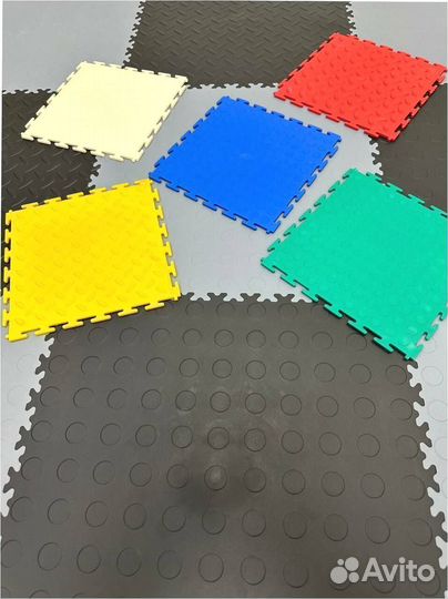 Плитка пвх для гаража