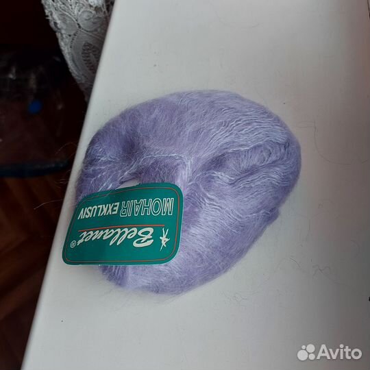 Пряжа для вязания мохер