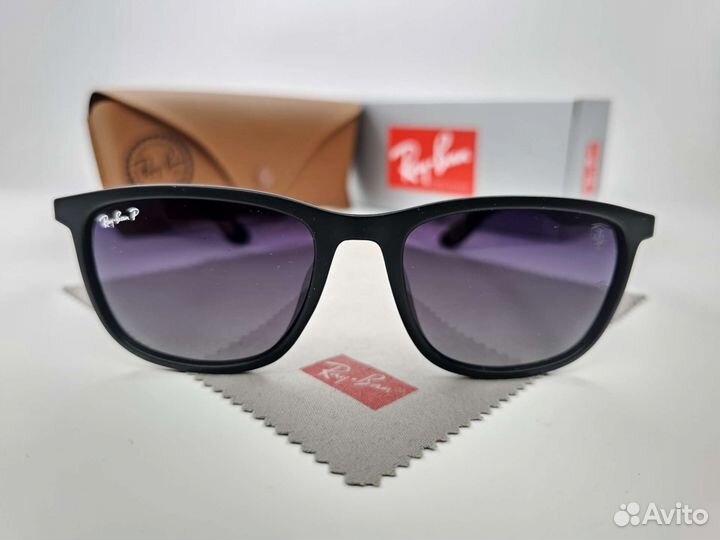 Очки Ray Ban 8362 Ferrari Polarized Фиолетовые