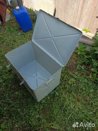 Ящик алюминиевый СССР новый. Доставка