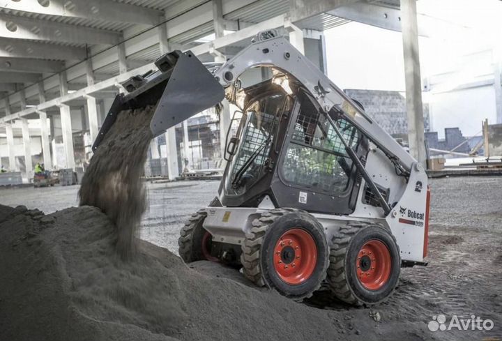 Услуги,аренда минипогрузчика Bobcat