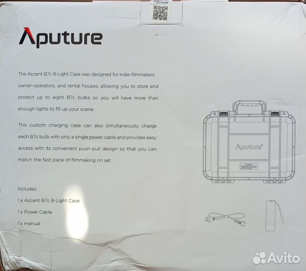 LED-лампа Aputure Accent b7c. Новая