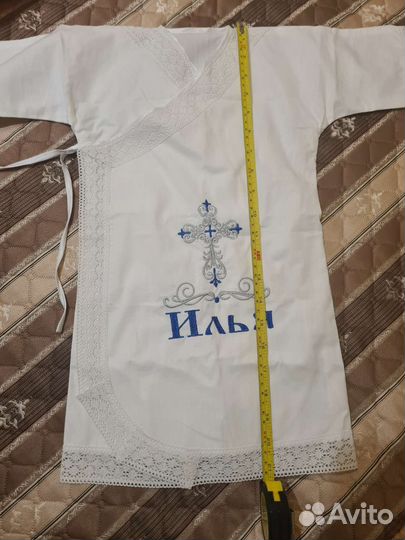 Крестильная рубашка на мальчика