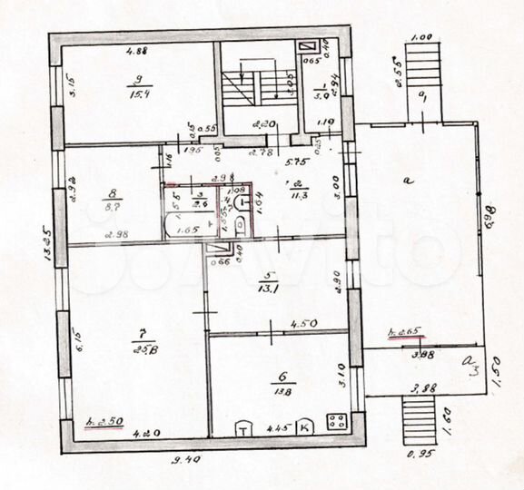 Дом 250 м² на участке 6 сот.