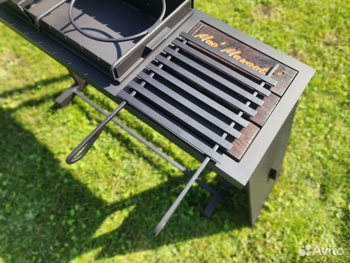 Решетка гриль с ручками