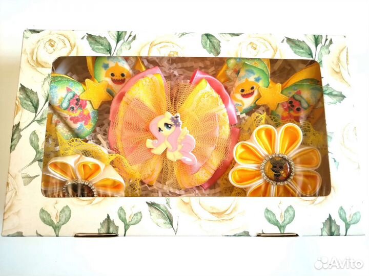 Набор бантиков ручной работы