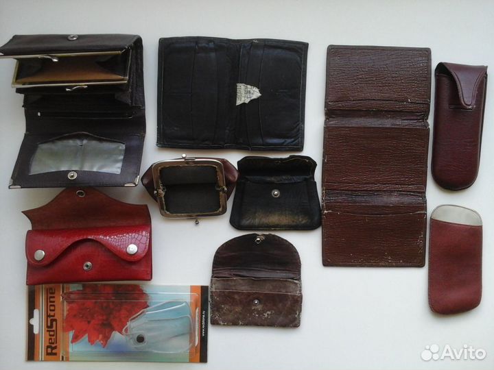 Кошельки, футляры для очков СССР и др