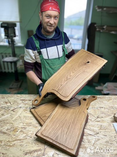 Доска разделочная в стиле Лесной скульптуры