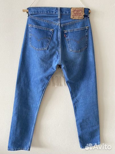 Винтажные джинсы levis 501 w28l32 Америка