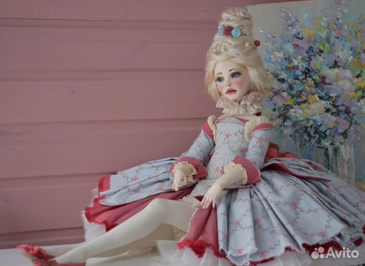 Авторская коллекционная кукла Анетта
