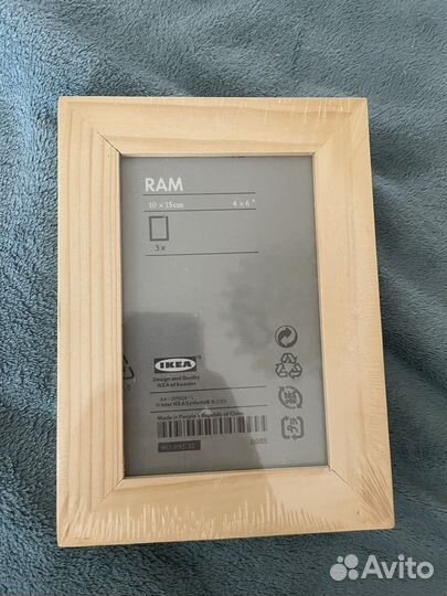 Рамка для фото 3 шт IKEA