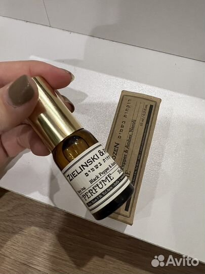 Духи Zelinski rozen black pepper